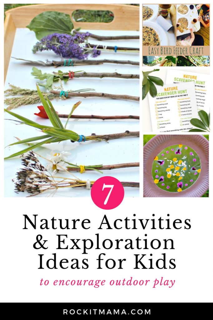 verden Sammenbrud Støvet 7 Nature Activities and Exploration Ideas for Kids - Rock it Mama