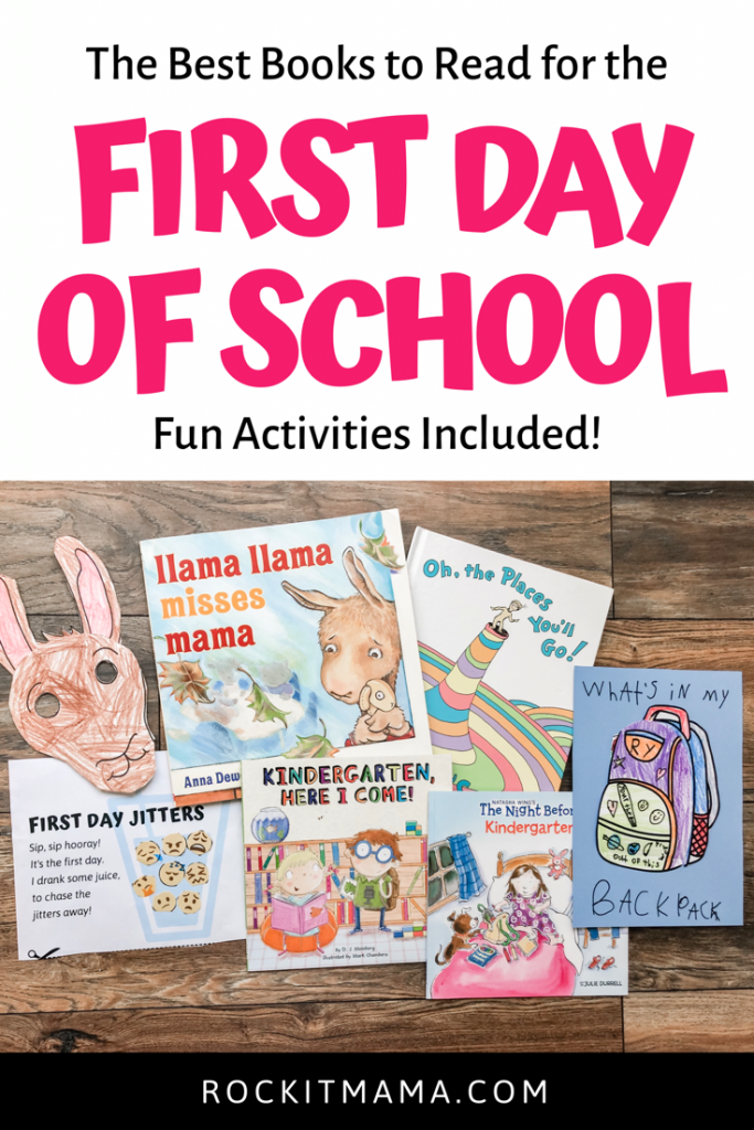 First Day Of School Book Favorites Activities Too Rock It Mama