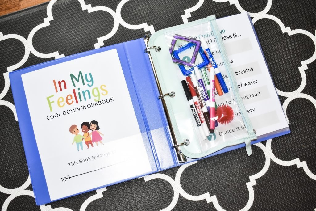 Calm Down Binder - Pre-K Printable Fun