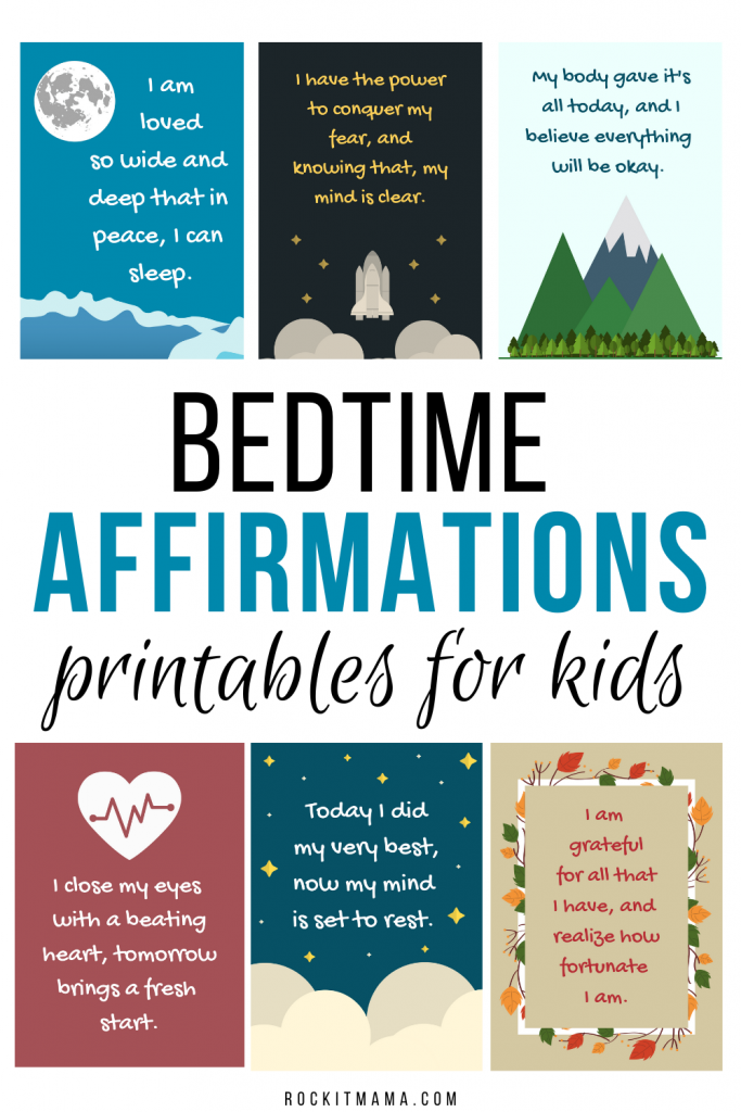 bedtime affirmations for kids rock it mama